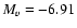 $M_\varv = -6.91$