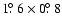 $1\hbox{$.\!\!^\circ$ }6 \times 0\hbox{$.\!\!^\circ$ }8$