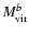 $M_{\rm vir}^b$