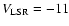 $V_{\rm LSR}=-11$