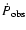 $\dot P_{\rm obs}$