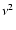 $\nu^2$