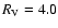 $R_{\rm V}=4.0$