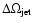 $\Delta\Omega_{{\rm jet}}$
