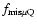 $f_{{\rm mis}\rm\mu Q}$