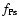 $f_{\rm Ps}$