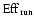 ${\rm Eff}_{\rm run}$