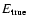 ${E}_{\rm true}$