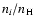 $n_{i}/n_{\rm H}$