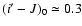 $(i'-J)_0 \simeq 0.3$