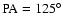 ${\rm PA}= 125^{\circ }$