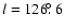 $l=126\hbox{$.\!\!^\circ$ }6$