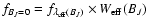 $f_{B_{J}=0}=f_{\lambda_{\rm eff}(B_{J})}\times W_{\rm
eff}(B_{J})$