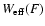 $W_{\rm eff}(F)$