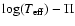 $\log(T_{\rm eff})-\Pi$