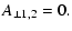 $\displaystyle A_{\perp 1,2} = 0.$