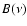 $B(\nu)$