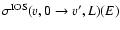 $\sigma^{\rm IOS}(v,0 \to v',L)(E)$