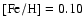 $\rm [Fe/H]=0.10$