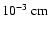 $10^{-3}~{\rm cm}$