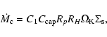 \begin{displaymath}%
\dot{M_{\rm c}}=C_1 C_{\rm cap} R_p R_H \Omega_{\rm K}
\Sigma_{\rm s},
\end{displaymath}