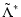 $\displaystyle \tilde{\Lambda}^*$