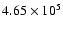$4.65\times10^5$