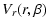 $\displaystyle V_r(r,\beta)$