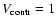 $V_{\rm contr}=1$