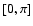 $[0,\pi]$