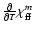 $\frac{\partial }{\partial T}\chi_{\rm ff}^m$