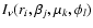 $I_\nu(r_i,\beta_j,\mu_k,\phi_l)$