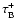 $\tau_{\rm B}^+$