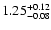 $\rm 1.25_{-0.08}^{+0.12}$