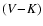 $(V\!-\!K)$