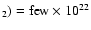 $_2) = {\rm few}\times 10^{22}$