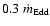 $0.3 ~\dot{m}_{\rm Edd}$