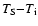 $T_{\rm S}{-}T_{\rm i}$