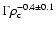 $\Gamma
\rho_{\rm c}^{-0.4\pm0.1}$