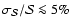 $\sigma_{\mathcal S}/{\mathcal S} \la 5\%$