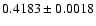 $0.4183\pm 0.0018$
