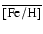 $\rm\overline{[Fe/H]}$