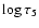 $\log\tau_5$