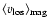 $\langle v_{\rm los}\rangle_{\rm mag}$