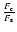 $\frac{F_{\rm c}}{F_{\rm s}}$