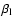 $\beta_{\rm l}$