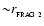 ${\sim} r_{_{\rm FRAG~2}}$