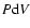 $P{\rm d}V$
