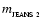 $m_{_{\rm JEANS~2}}$