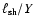 $\ell_{{\rm sh}}/Y$